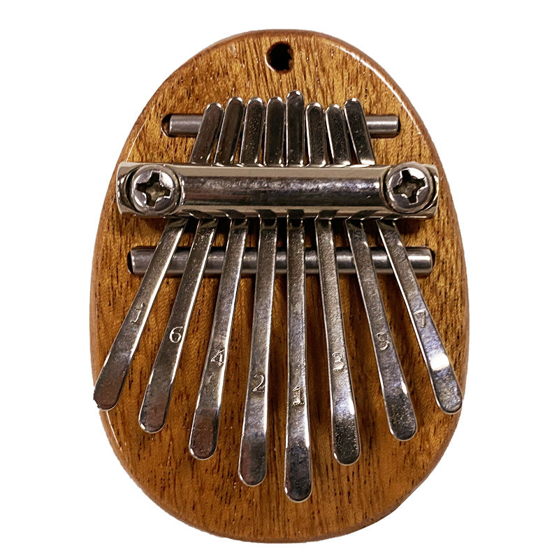 Solid wood 8-tone mini thumb piano