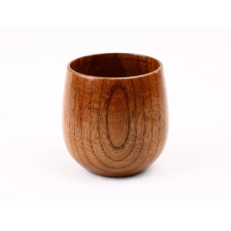wooden tea cup